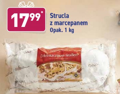 Strucla z marcepanem promocja