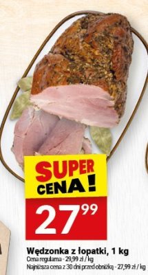 Wędzonka z łopatki, 1 kg promocja w Twój Market