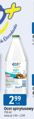 Ocet spirytusowy Eco+ promocja w Leclerc