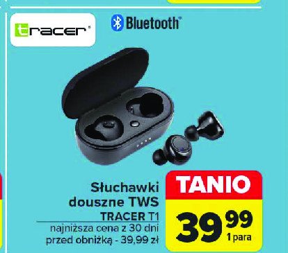 Słuchawki t1 tws Tracer promocja