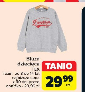 Bluza dziecięca Tex promocja