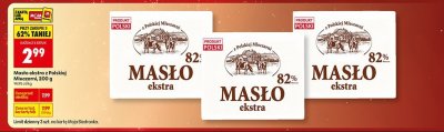 Masło ekstra z Polskiej Mleczarni 200g promocja w Biedronka