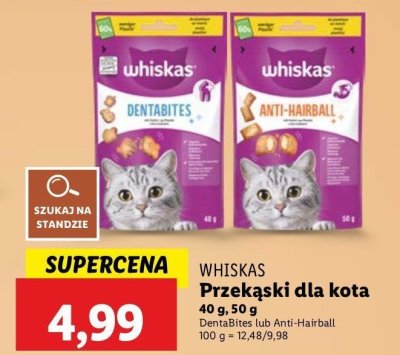 Przysmak dla kot贸w dentabits Whiskas dentabits promocja