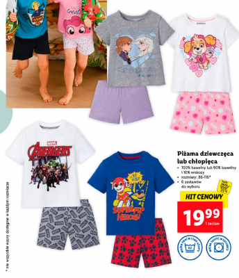 Piżama dziewczęca 86-116 promocja