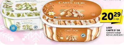 Lody Carte d'Or Pistachio Delight 825ml promocja w Groszek