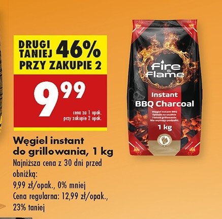W臋giel instant Fire & flame promocja