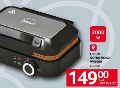 Gofrownica Eldom WA1000 666920 promocja w Selgros