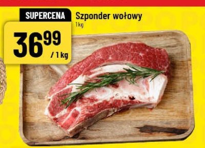 Szponder wołowy Jakość z natury carrefour promocja w POLOmarket