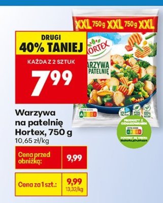 Warzywa na patelnię promocja w Biedronka