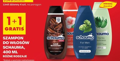 Szampon do włosów For Men Classic  promocja w Biedronka