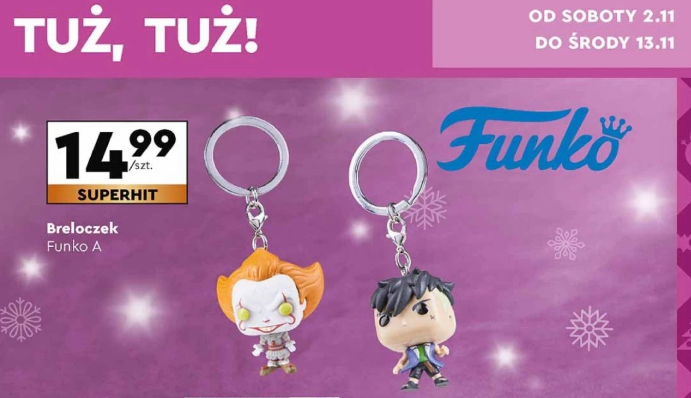 Brelok Funko promocja w Biedronka