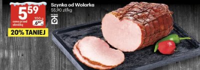 Szynka od Wolarka promocja w Delikatesy Centrum