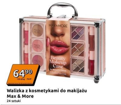 Walizka z kosmetykami do makijażu promocja w Action