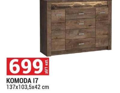 KOMODA I7 137x103,5x42 cm promocja w Merkury Market