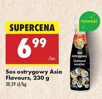 Sos ostrygowy Asia flavours promocja w Biedronka