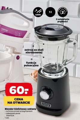 Mikser ręczny Zelmer ZHM2460P Double 1 kpl. promocja w Netto