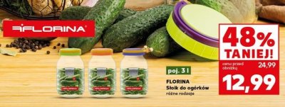 Słoik do ogórków 3 l Florina (florentyna) promocja