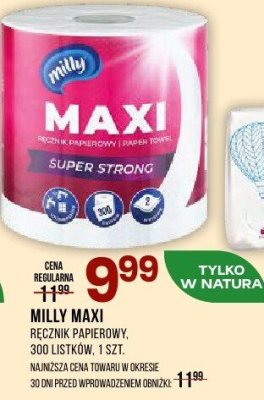 R臋cznik papierowy promocja w Drogerie Natura
