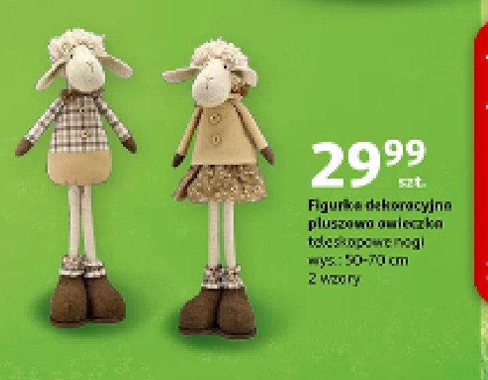 Figurka dekoracyjna owieczka 50-70 cm promocja