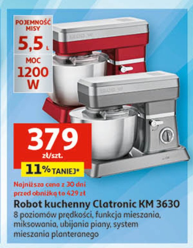 Robot kuchenny km 3630inox Clatronic promocja