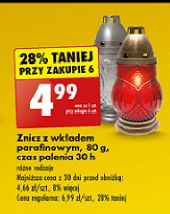 Znicz 80 g promocja