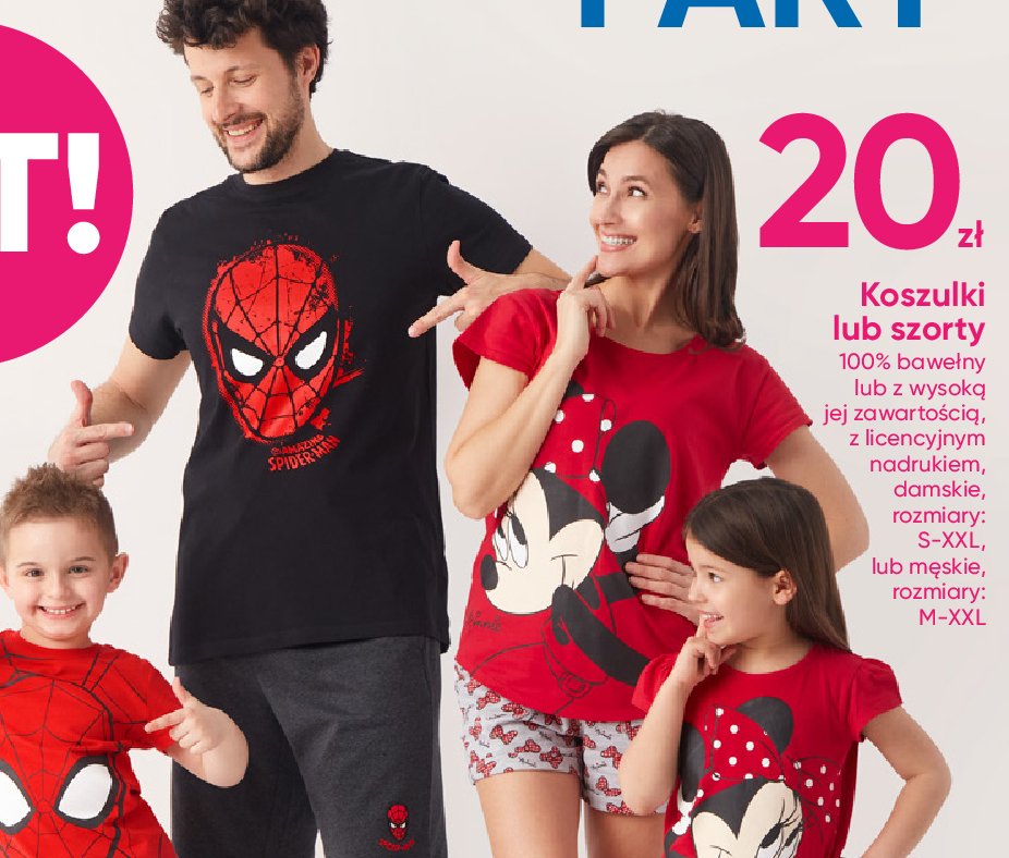 Koszulka spiderman promocja
