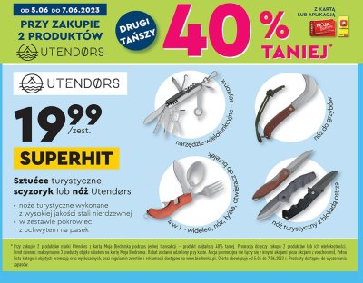 Noż do grzybów Utendors promocja