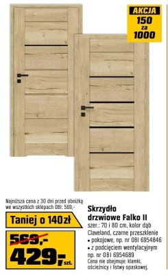 Skrzydło drzwiowe Falko II promocja w OBI