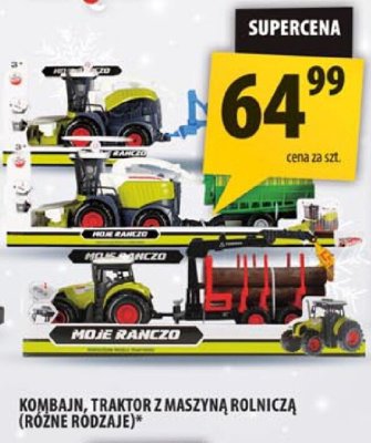 Kombajn, traktor z maszyną rolniczą (różne rodzaje) promocja w Arhelan