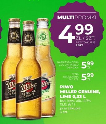 Piwo promocja w Duży Ben