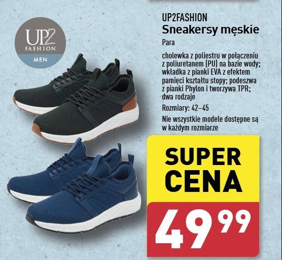 Sneakersy męskie 42-45 Up2fashion promocja