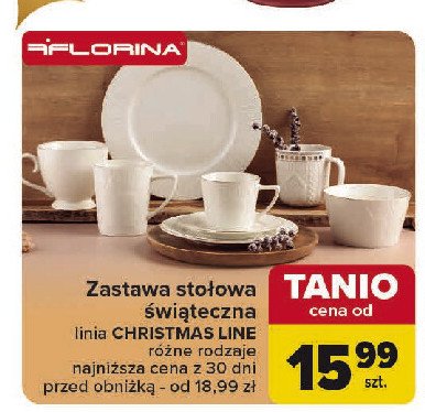 Miska christmas line Florina (florentyna) promocja w Carrefour