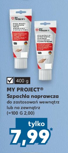 Szpachla naprawcza K-classic myproject promocja