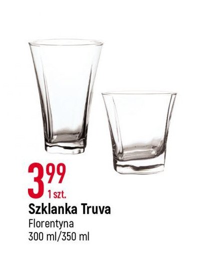 Szklana do whisky truva 300 ml Florina (florentyna) promocja
