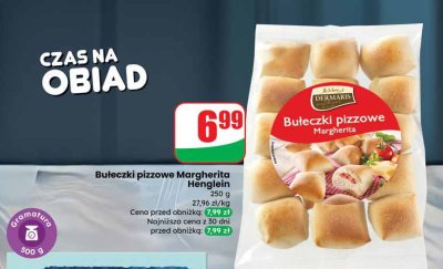 Bułeczki pizzowe Margherita Henglein promocja w Dino
