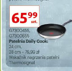 Patelnia daily cook 24 cm Tefal promocje