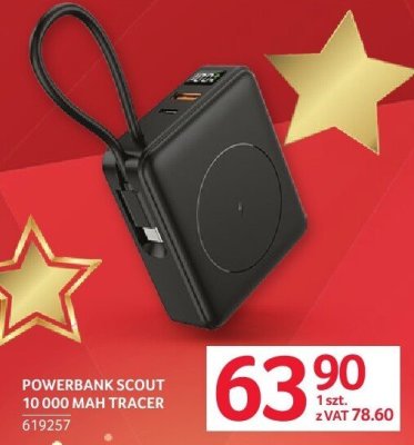 Powerbank Scout 10000 mAh Tracer promocja w Selgros