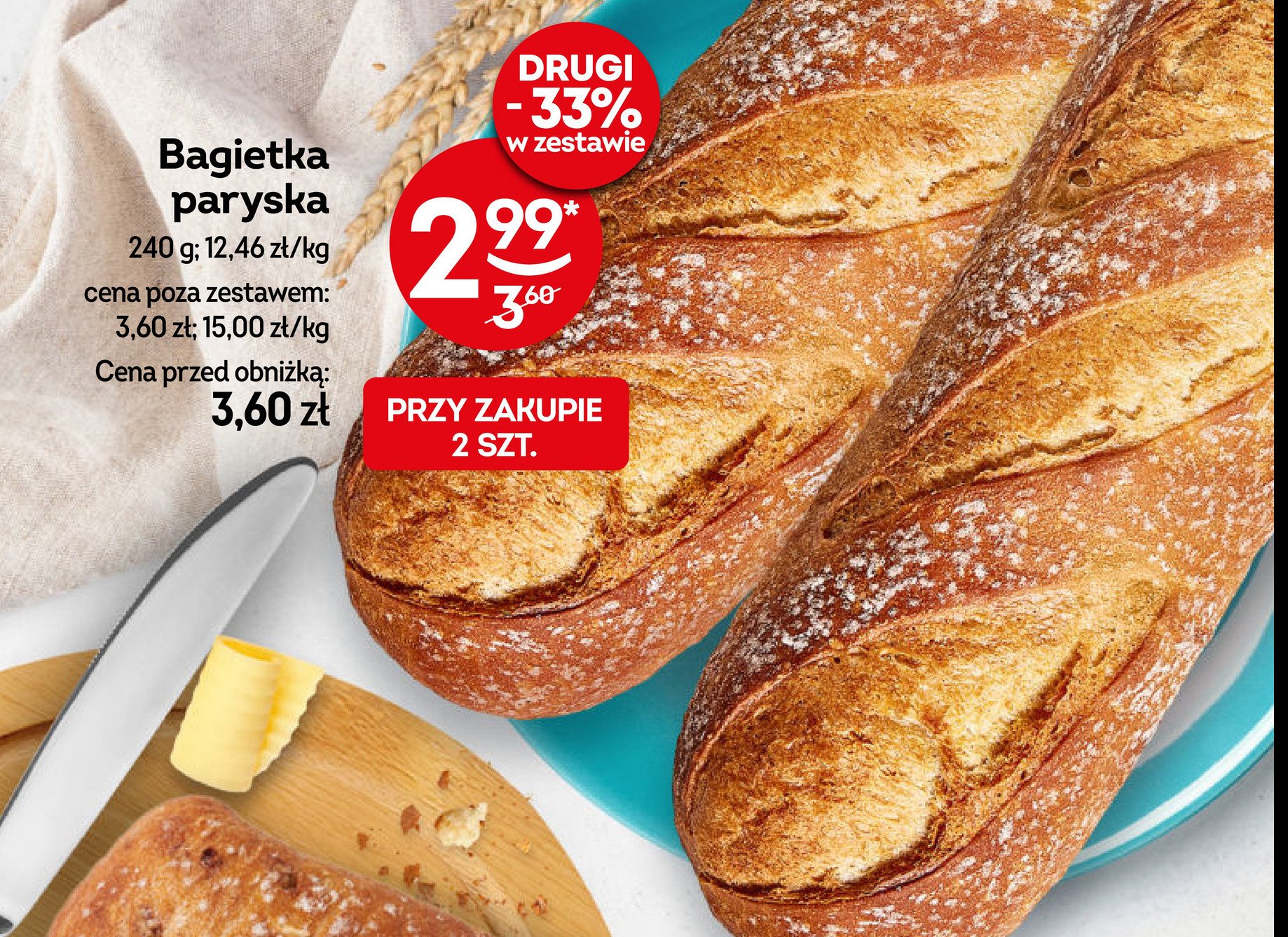 Bagietka paryska promocja