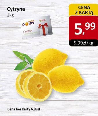 Cytryna promocja w Market Point