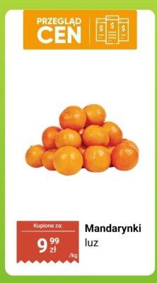 Mandarynki luz promocja w Biedronka