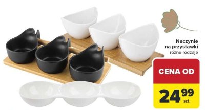 Naczynia na przystawki różne rodzaje promocja w Carrefour