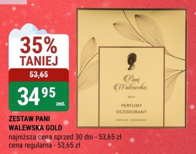 Zestaw Pani Walewska Gold promocja w bi1