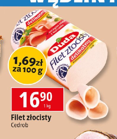 Filet złocisty Silesia duda promocja