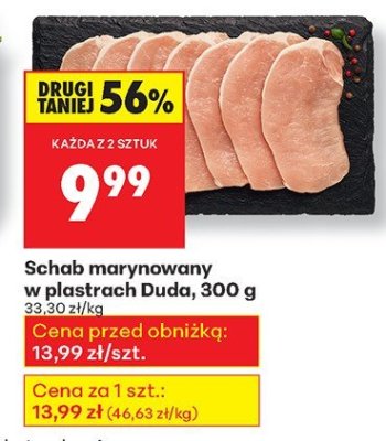 Schab marynowany w plastrach promocja w Biedronka