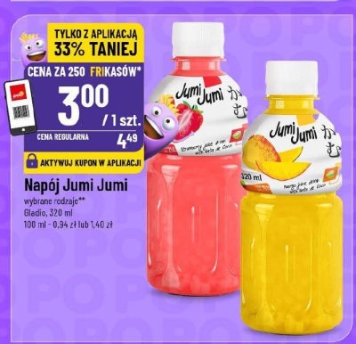 Napój Jumi Jumi różne rodzaje promocja w POLOmarket