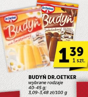 Budyń Dr.Oetker wybrane rodzaje promocja w Groszek