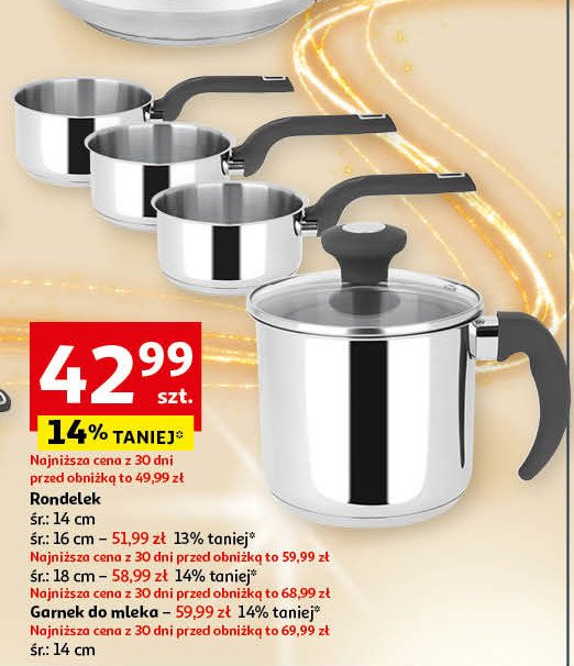 Rondelek 16 cm promocja