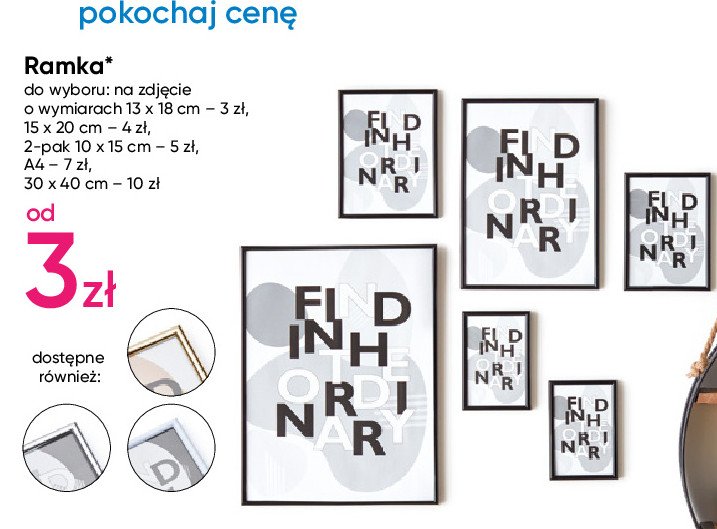 Ramka do zdjęć 30 x 40 cm promocja
