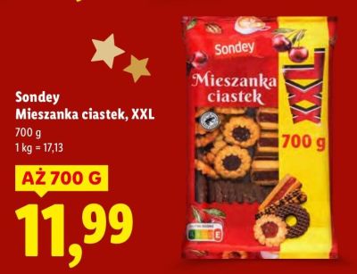 Mieszanka ciastek, XXL promocja w Lidl