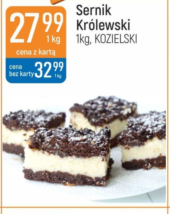 Sernik kr贸lewski KOZIELSKI promocja